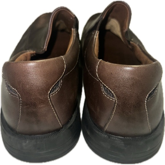 Clarks Unstructured Men\'s 10.5M US Slip On Dark Brown Dress‎ Shoes Loafer main image 6